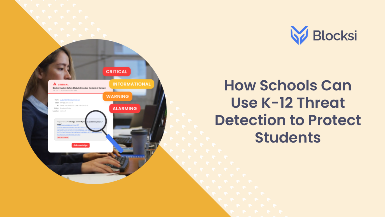 How Schools Can Use K-12 Threat Detection to Protect Students