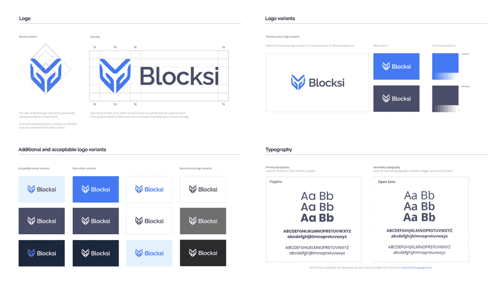 Blocksi logo guidelines