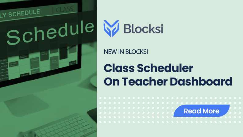Class Scheduler for Teacher Dashboard
