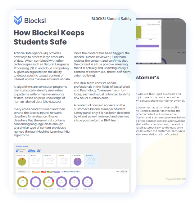 How Blocksi Keeps Students Safe