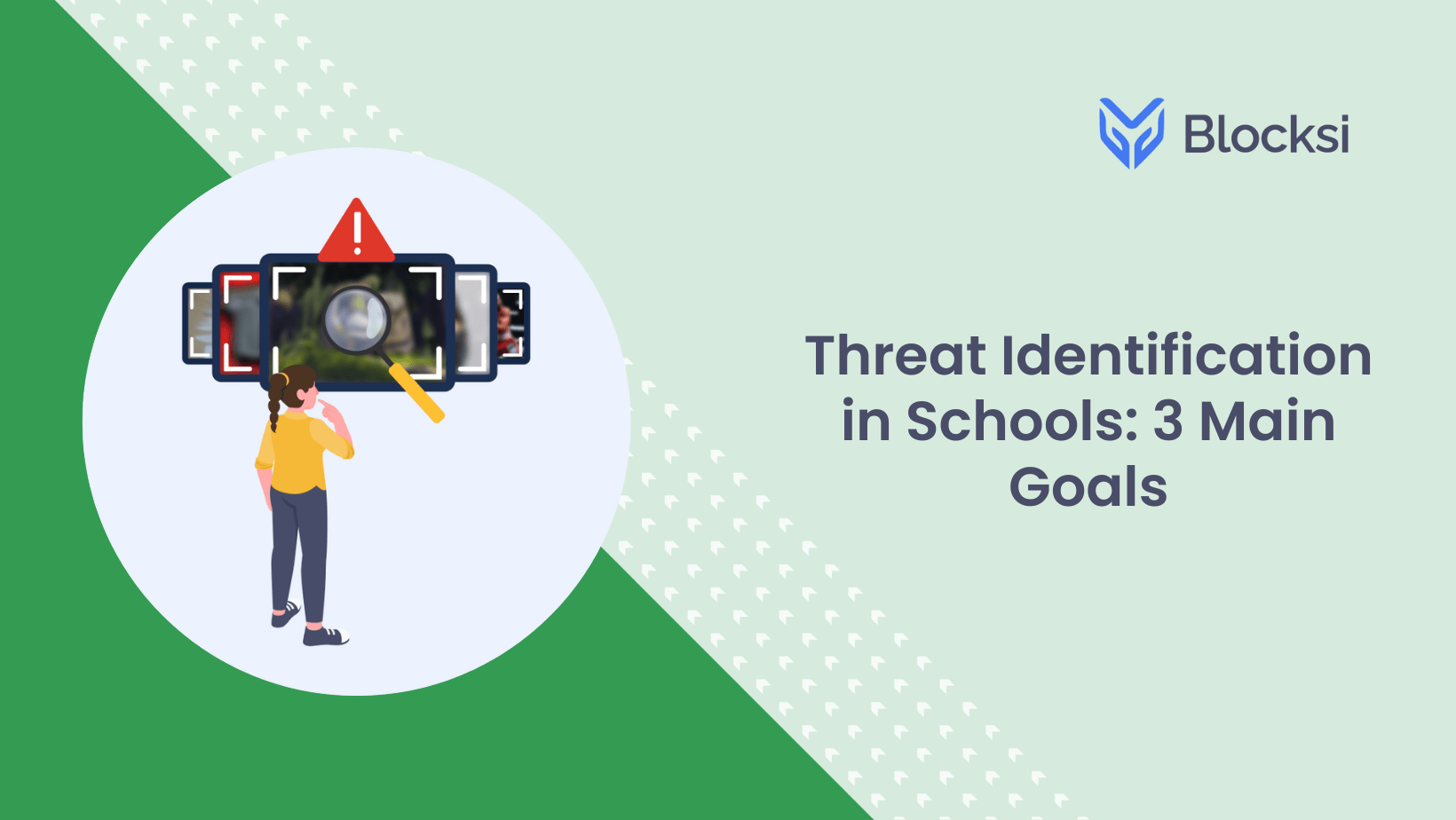 Threat Identification in Schools 3 Main Goals