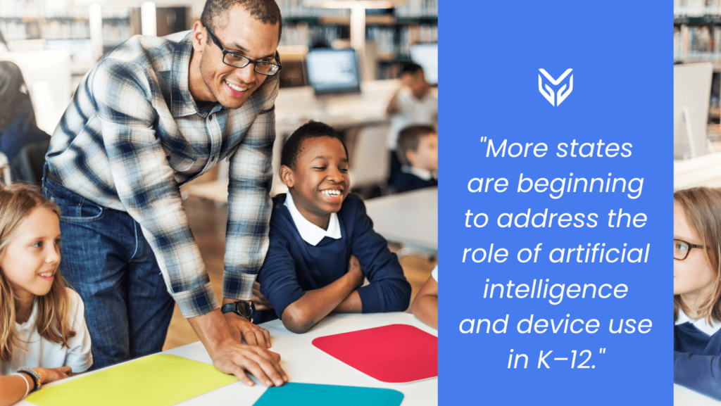 More than 20 US states have already started passing legislation or guides on AI in classrooms.