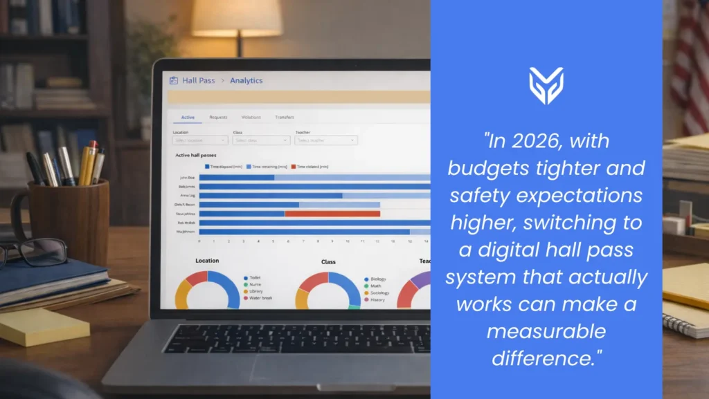 How Digital Hall Passes Are Reducing Hallway Chaos in 2026 Schools