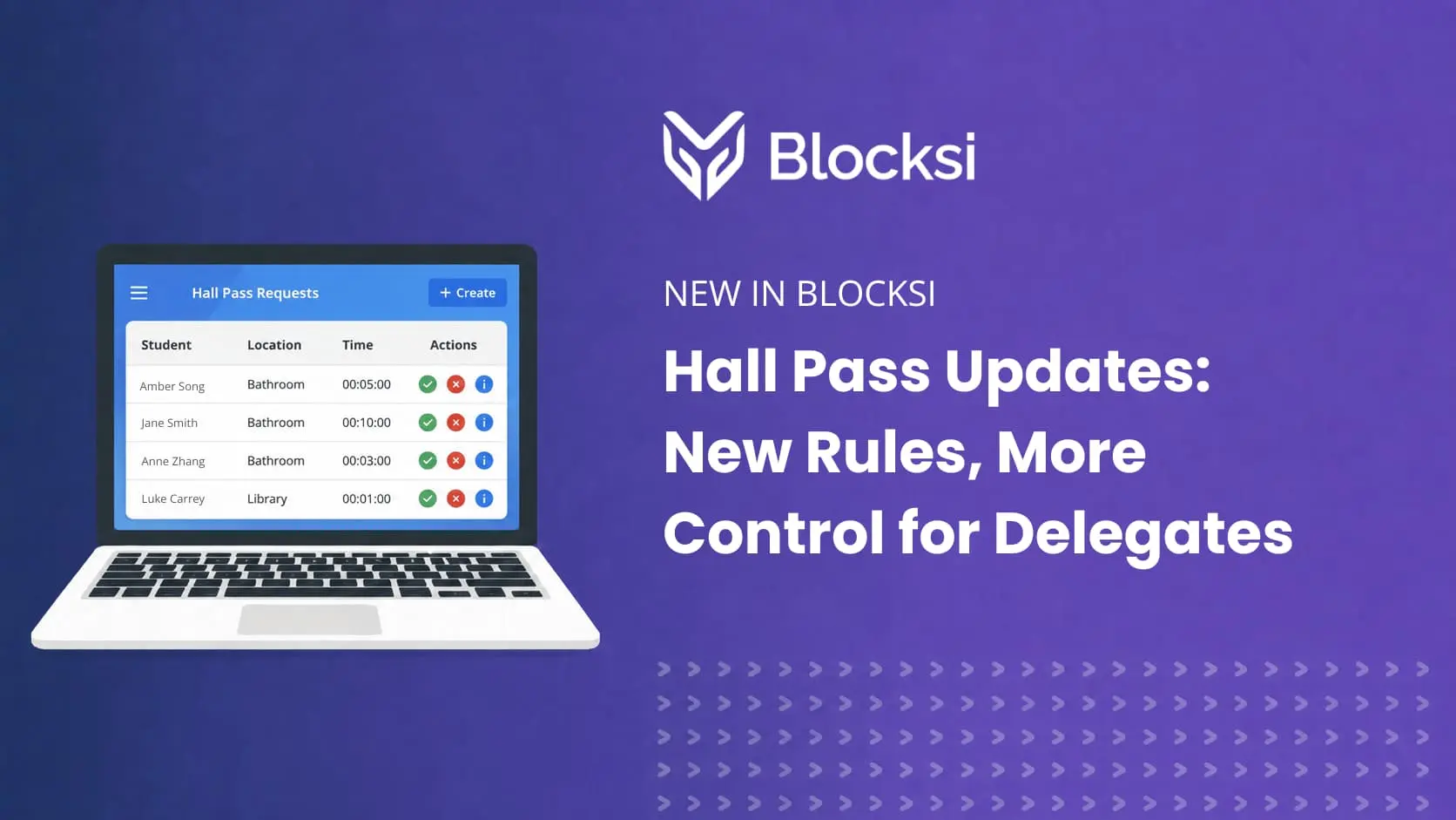 Hall Pass Updates: New Rules, More Control for Delegates