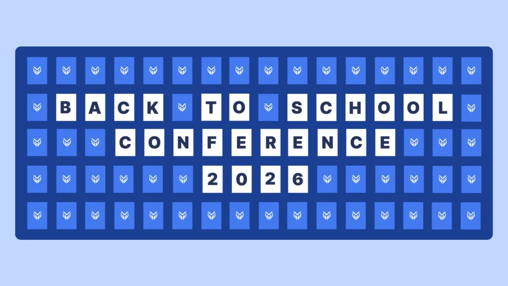 Back to School Conference 2026 game show style graphics