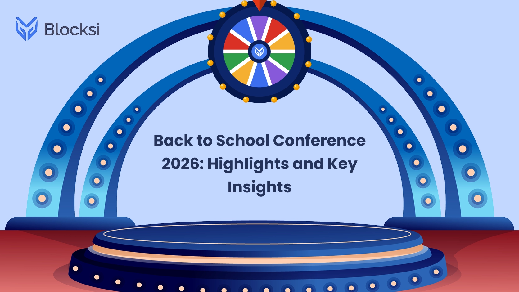 Back to School 2026 game show style cover